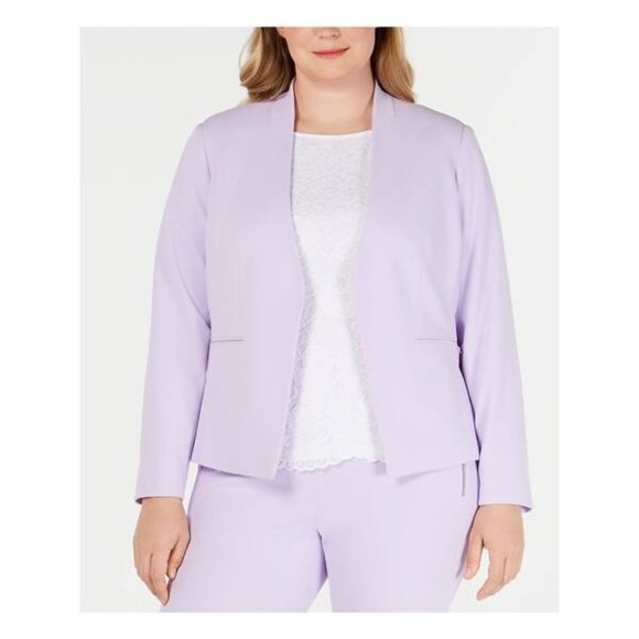 calvin klein plus size blazer